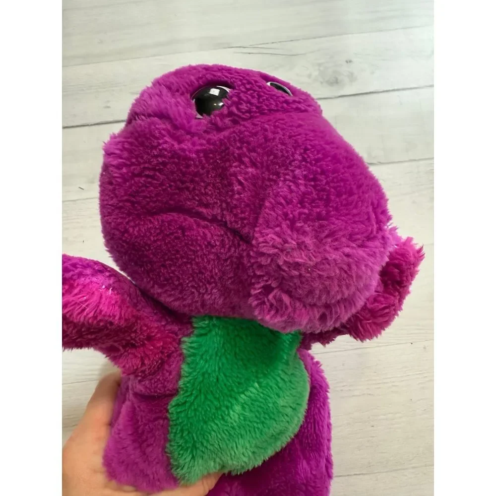 Vintage Barney Plush Purple Stuffed Animal Dinosaur 1992 Lyons‎ 14